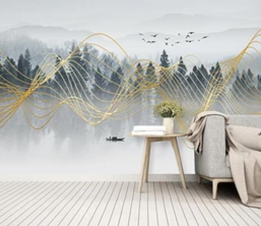 3D Cypress Bird WG992 Wall Murals