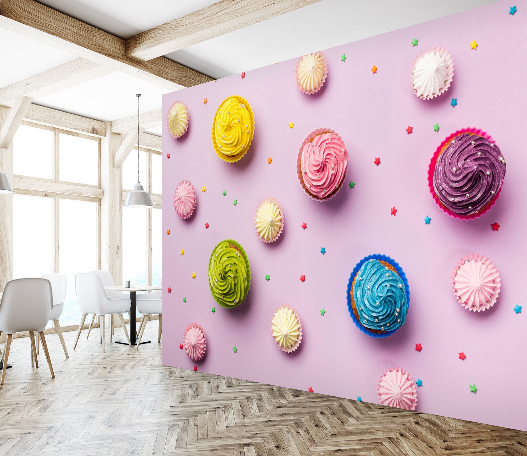 3D Delicious Donuts 1443 Wall Murals
