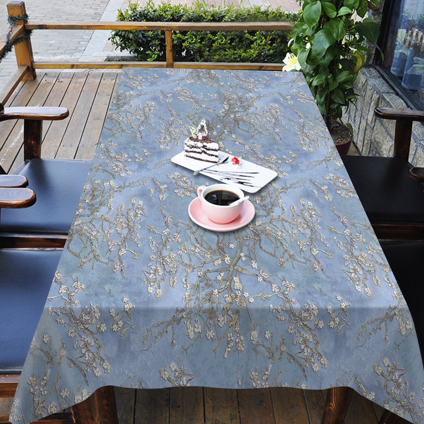 3D Embossed Flower Pattern 87 Tablecloths