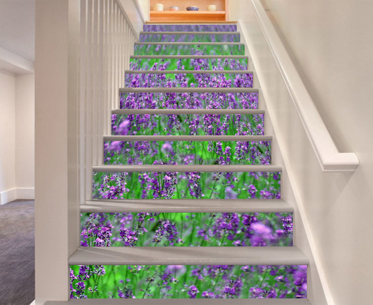 3D Dream Lavender 171 Stair Risers